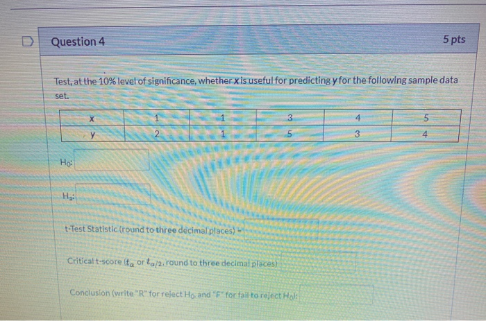 Solved test, at the 10% level of significance, whether c is | Chegg.com