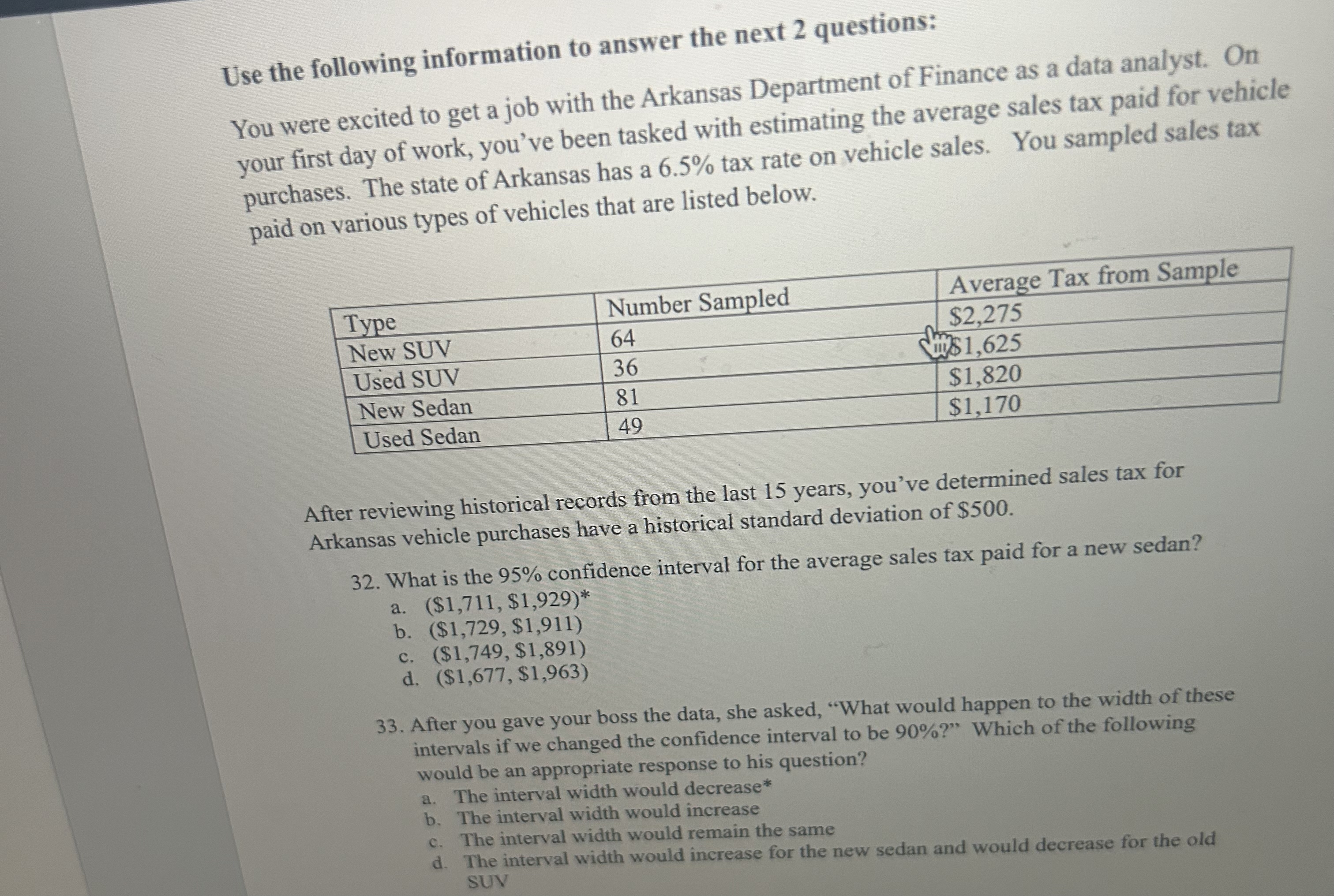 Solved Use the following information to answer the next 2 | Chegg.com