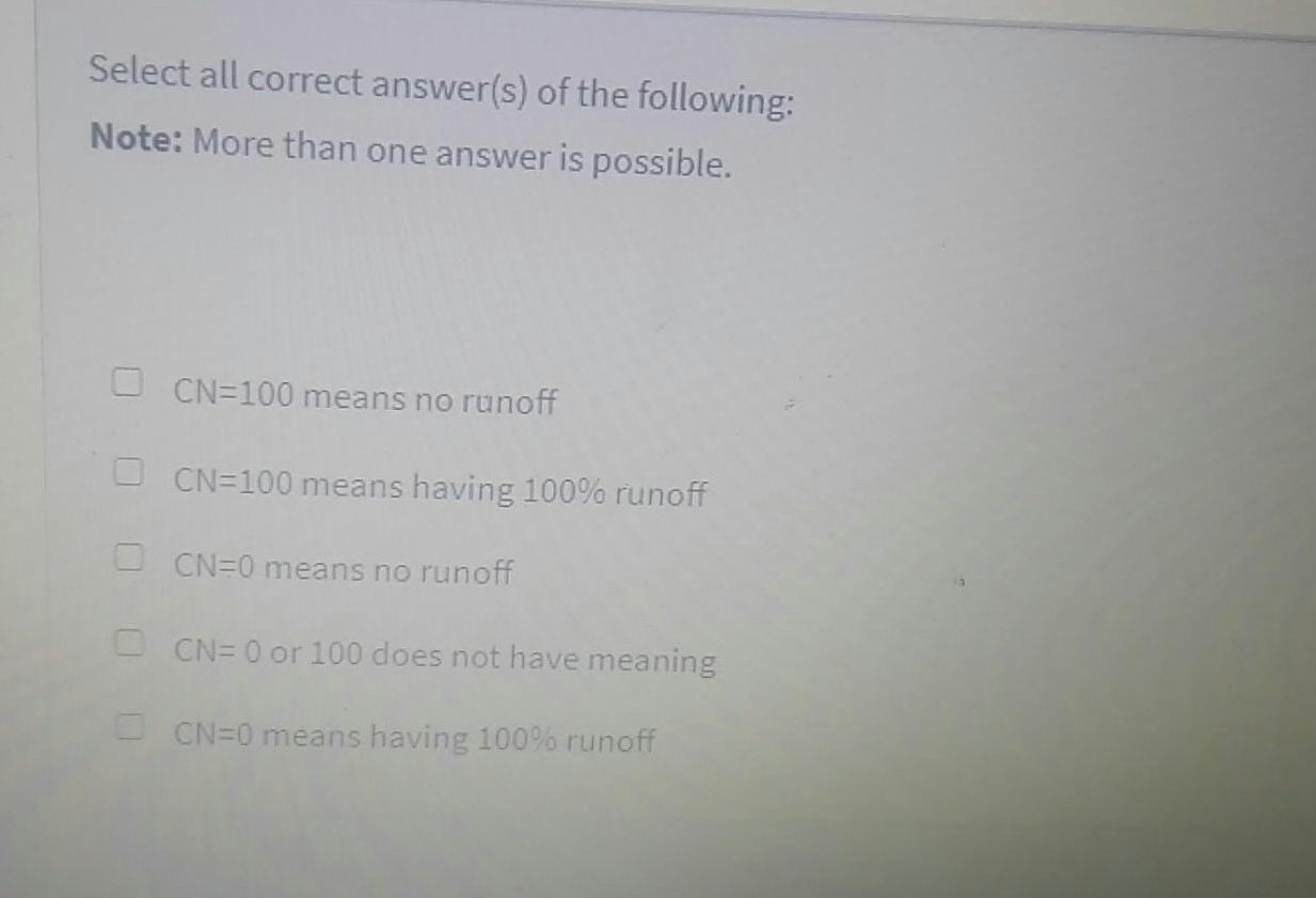 Solved Select all correct answer(s) of the following: Note: | Chegg.com