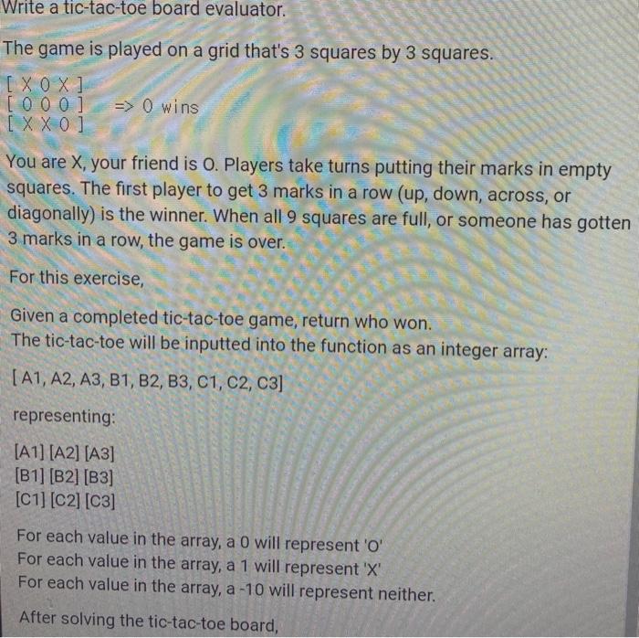 In Determinant Tic-Tac-Toe, Player 1 and 0 take turns placing 1s and 0s  respectively in a 3x3 matrix. Player 0 wins if the determinant is 0, else  pl. 1 wins. If a