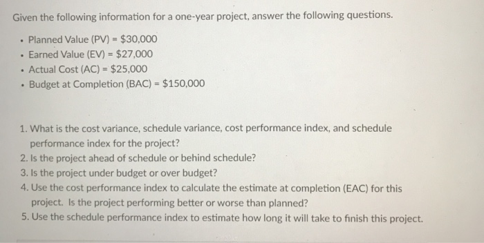 Solved Given the following information for a one-year | Chegg.com