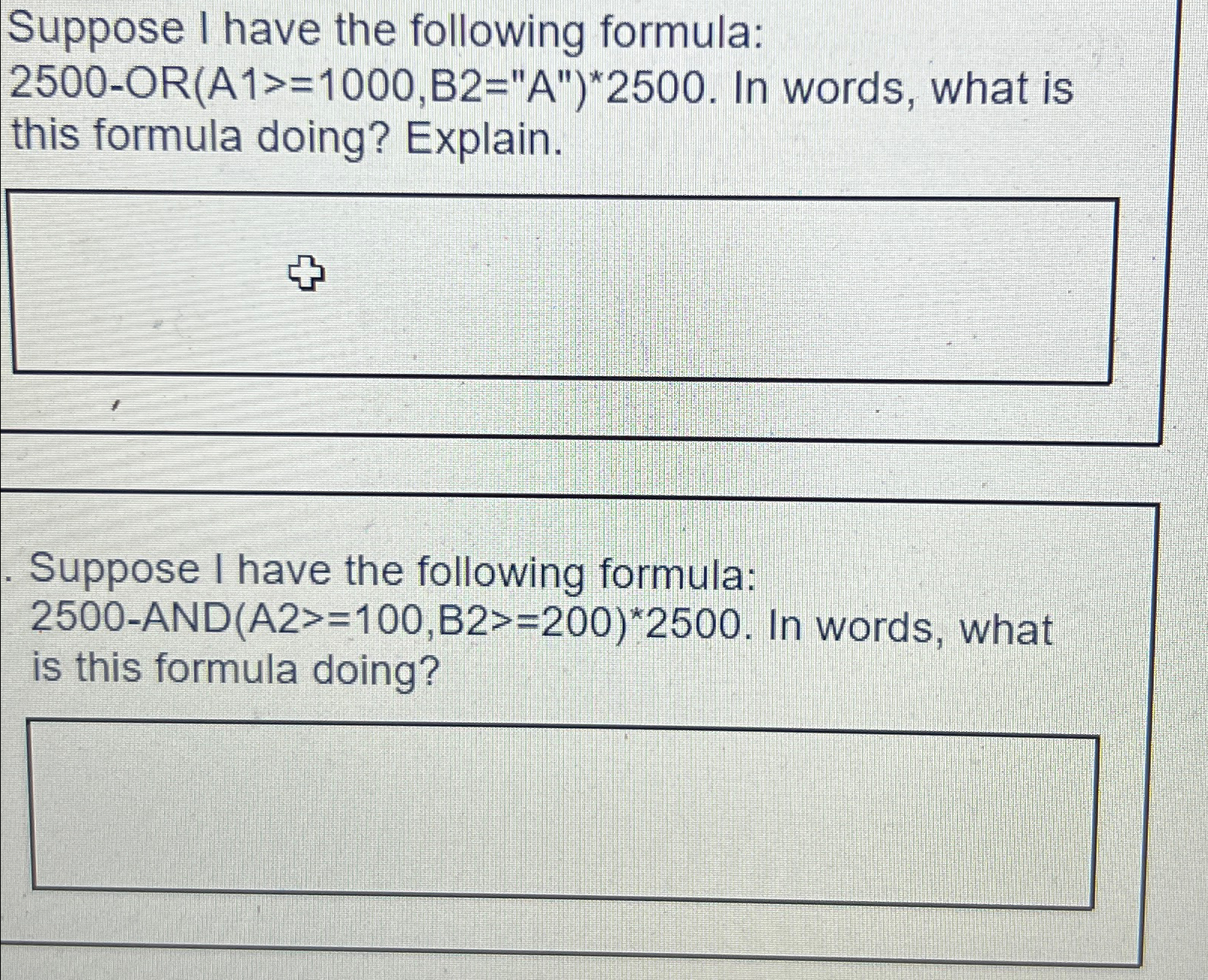 Solved Suppose I have the following formula: 