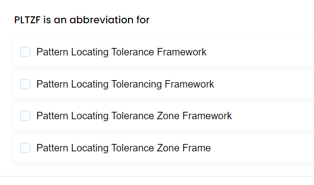 Pattern Locating Reference Frame Solved PLTZF is an abbreviation forPattern Locating | Chegg.com