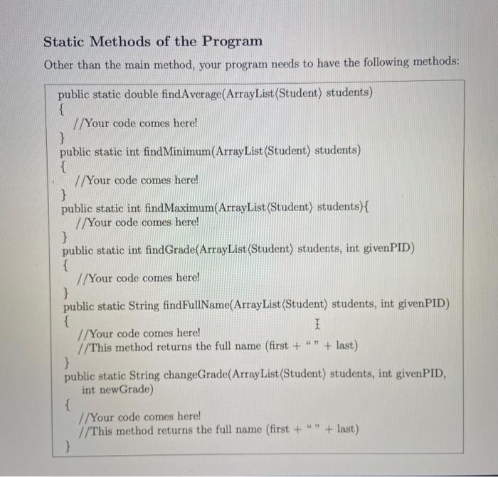Solved Program Input Handling This phase of the program is | Chegg.com