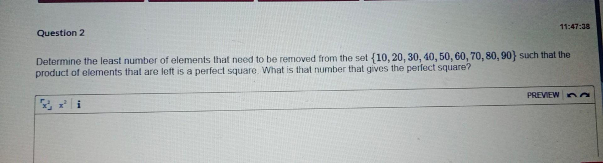 Solved Determine the least number of elements that need to | Chegg.com