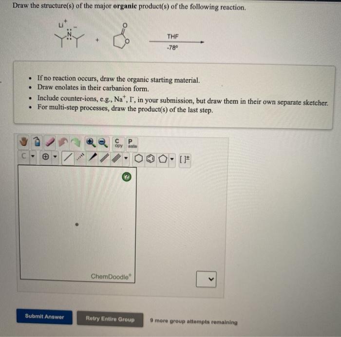 Solved Draw the structure(s) of the major organic product(s) | Chegg.com