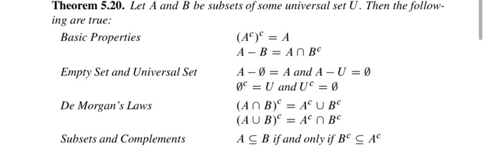 Solved PROBLEM 5 Let A, B, and C be subsets of some | Chegg.com