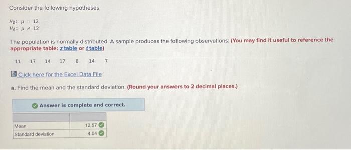 Solved B. Calculate The Value Of The Test Statistic. (Round | Chegg.com