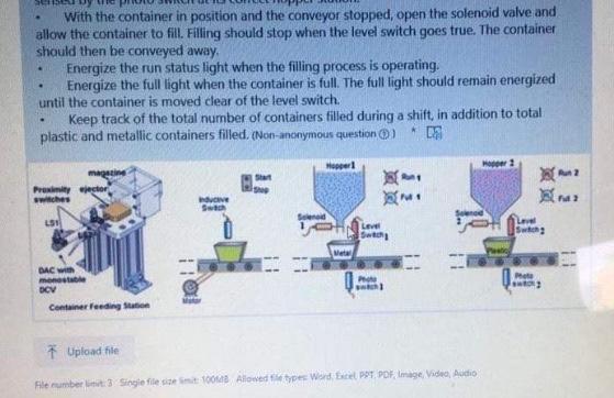 Solved Write a PLC step 7 LAD program to control a | Chegg.com
