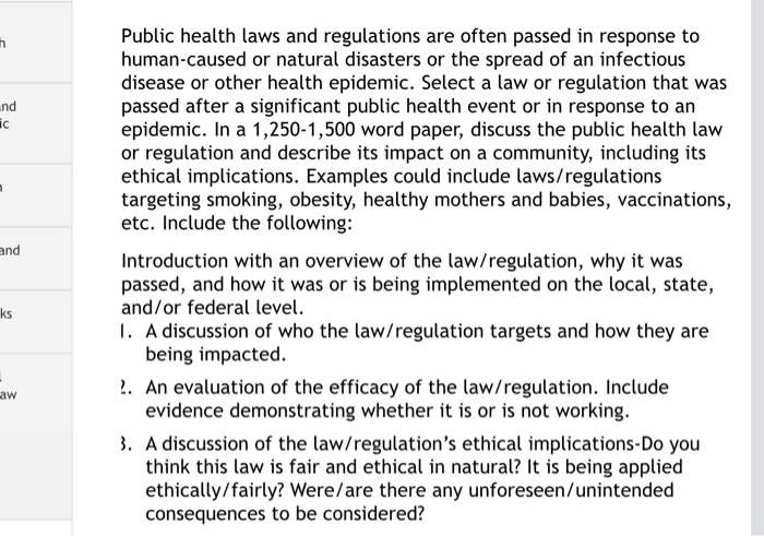 h-end-ic-and-public-health-laws-and-regulations-are-chegg