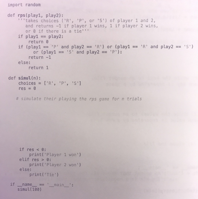 Solved write a python program for the following given the | Chegg.com
