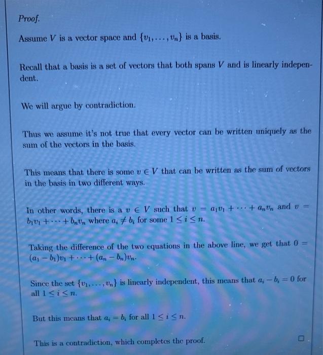 Solved 8. The the proof on the next page is correct. | Chegg.com