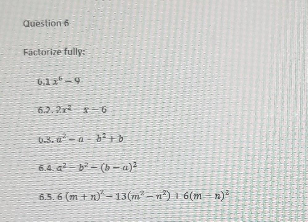 Solved 7.1. Make B The Subject Of The Equation In The | Chegg.com