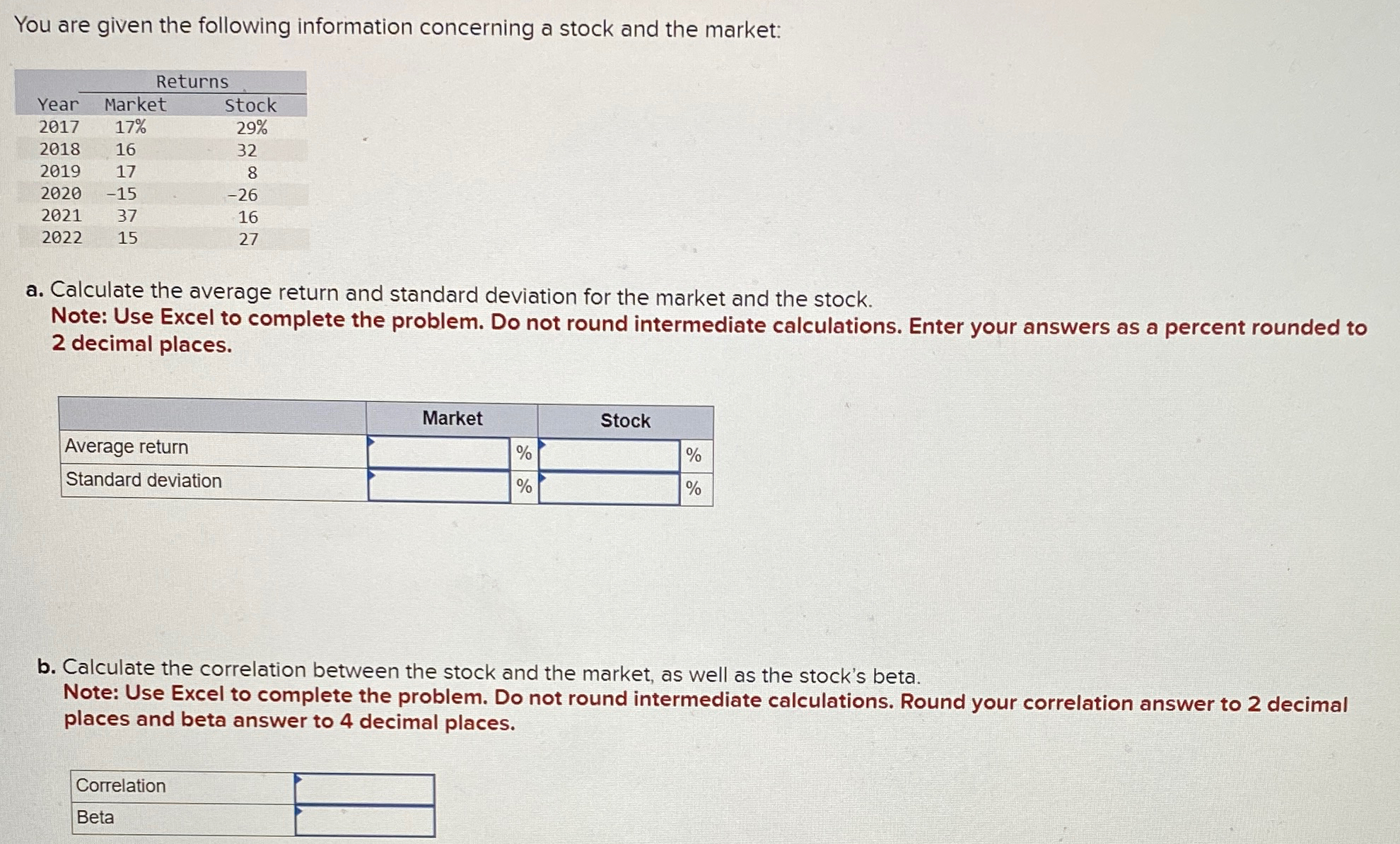 Solved You are given the following information concerning a | Chegg.com