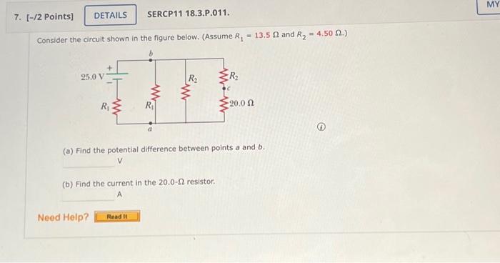 Solved Consider the circult shown in the figure below. | Chegg.com