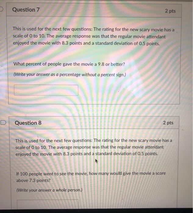Solved Question 7 2 pts This is used for the next few | Chegg.com