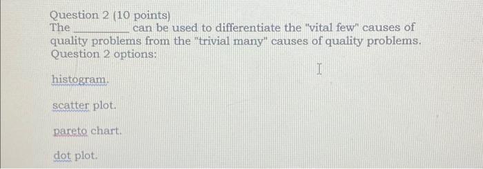 Solved Question 2 (10 points) The can be used to | Chegg.com