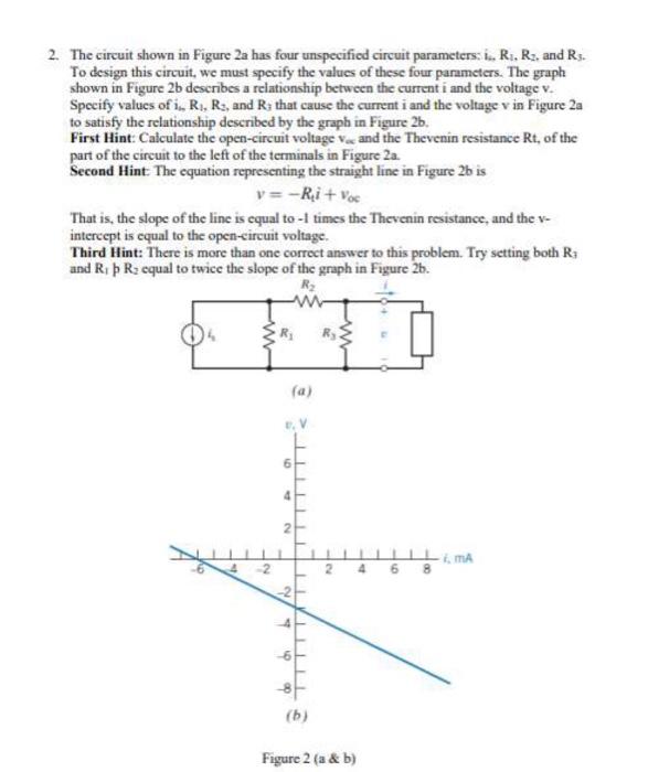 Solved 2. The circuit shown in Figure 2a has four | Chegg.com