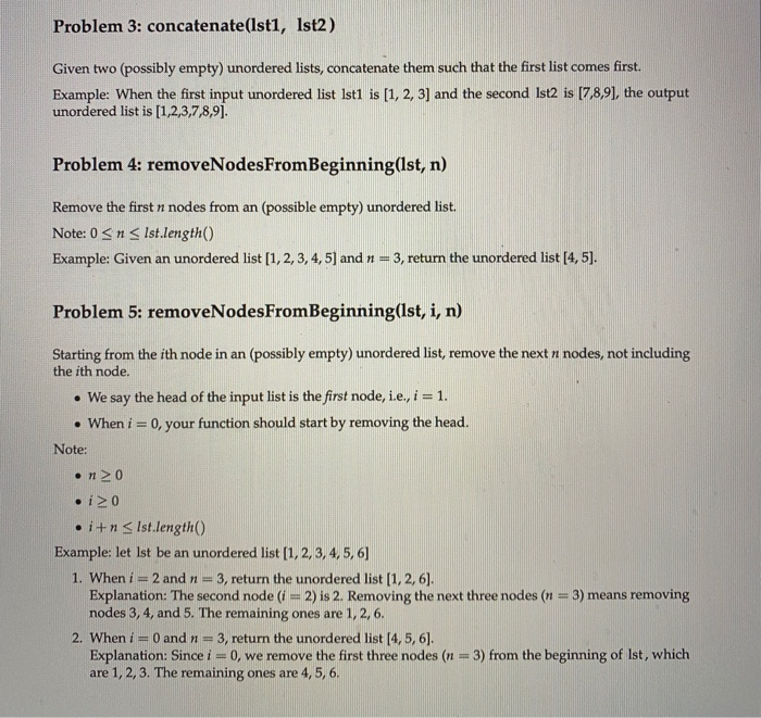 Solved Problem 1 must be solved using queue Problem 2-5 must | Chegg.com
