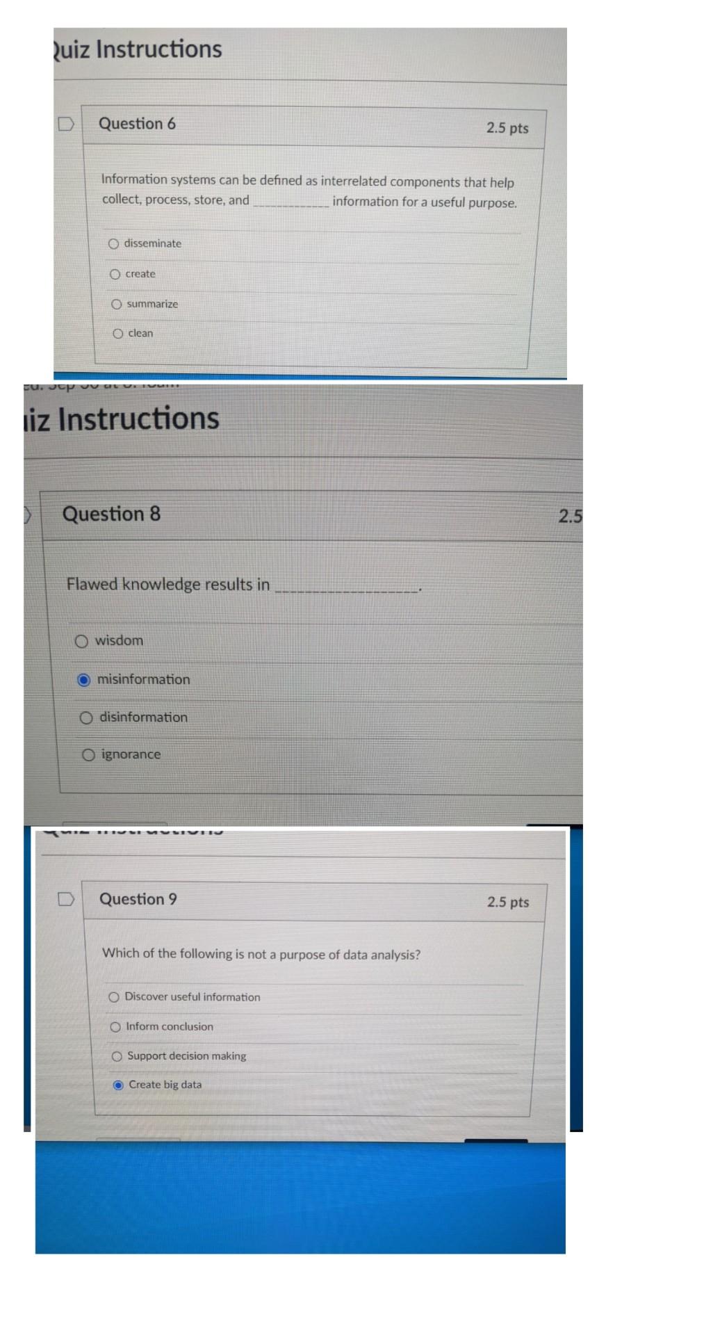 Solved Ruiz Instructions Question 6 2.5 pts Information | Chegg.com
