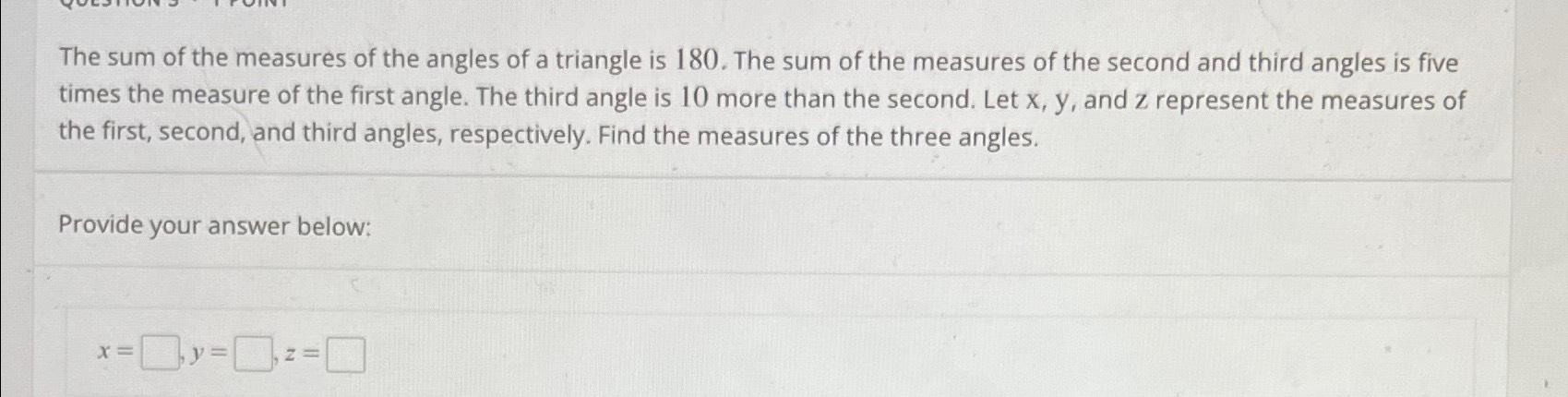 lesson 3 problem solving practice sum of angles in triangles