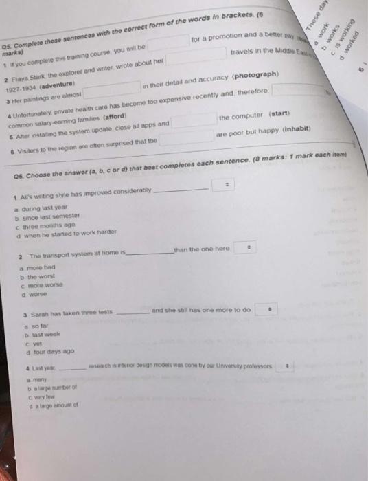 Reading Passage 1 What are potholes? Potholes are | Chegg.com