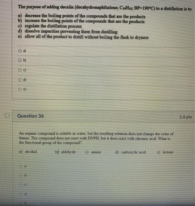 Solved The purpose of adding a boiling stone to the