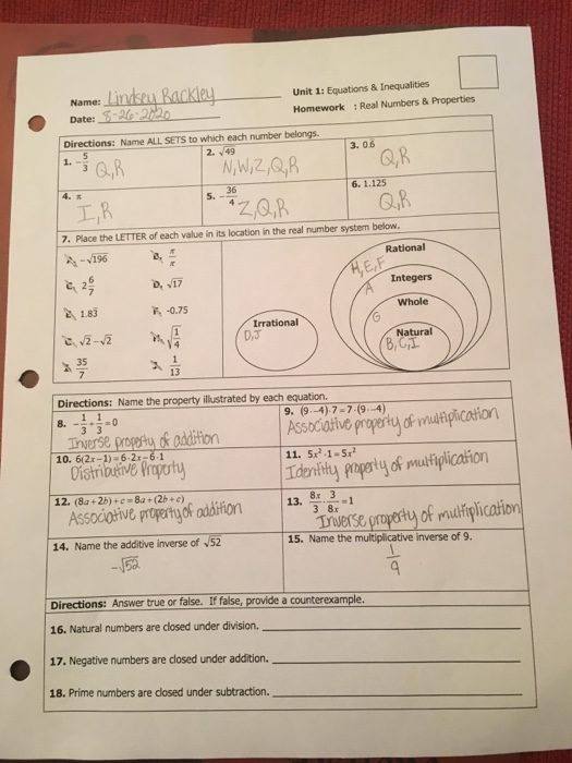 unit 1 algebra basics homework 5