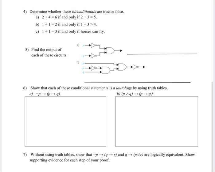 Answer The Following 1 What Is The Negation Of Each Chegg 