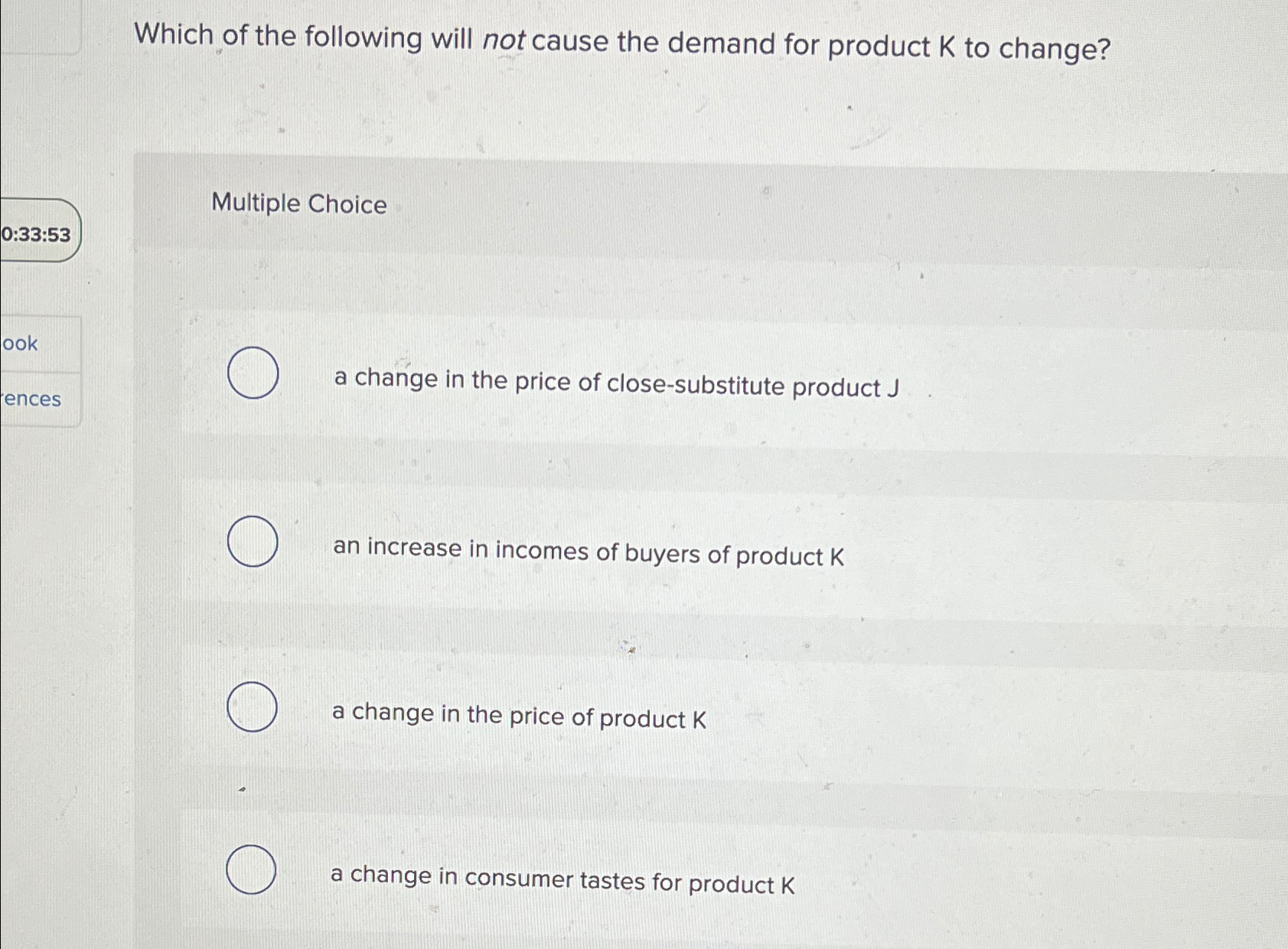 Solved Which of the following will not cause the demand for | Chegg.com