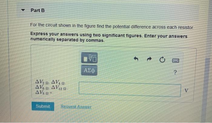 Solved Review Constants Part A For the circuit shown in the | Chegg.com