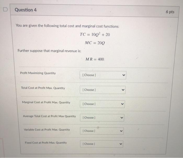 Solved You are given the following production function: | Chegg.com