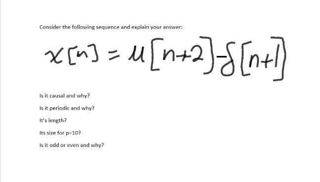 Solved Consider the following sequence and explain your | Chegg.com