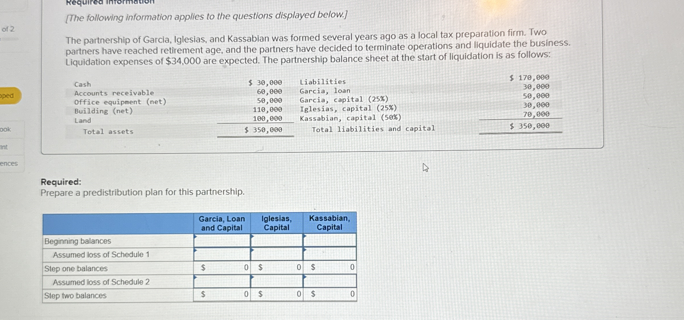 Solved [The following information applies to the questions | Chegg.com