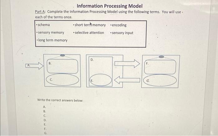 Attention processing online model