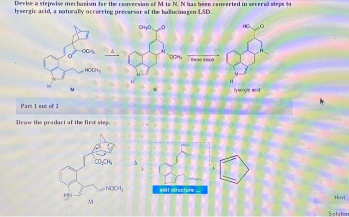 Solved Devise a stepwise mechanism for the conversion of M | Chegg.com