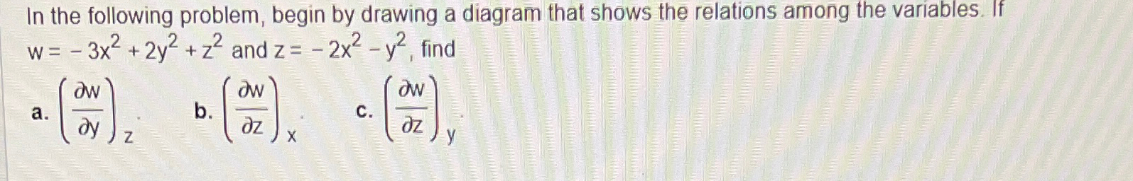 Solved In the following problem, begin by drawing a diagram | Chegg.com
