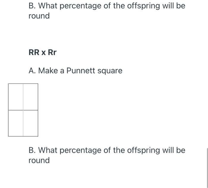 Solved 3. Set up Punnett squares for each of the crosses | Chegg.com