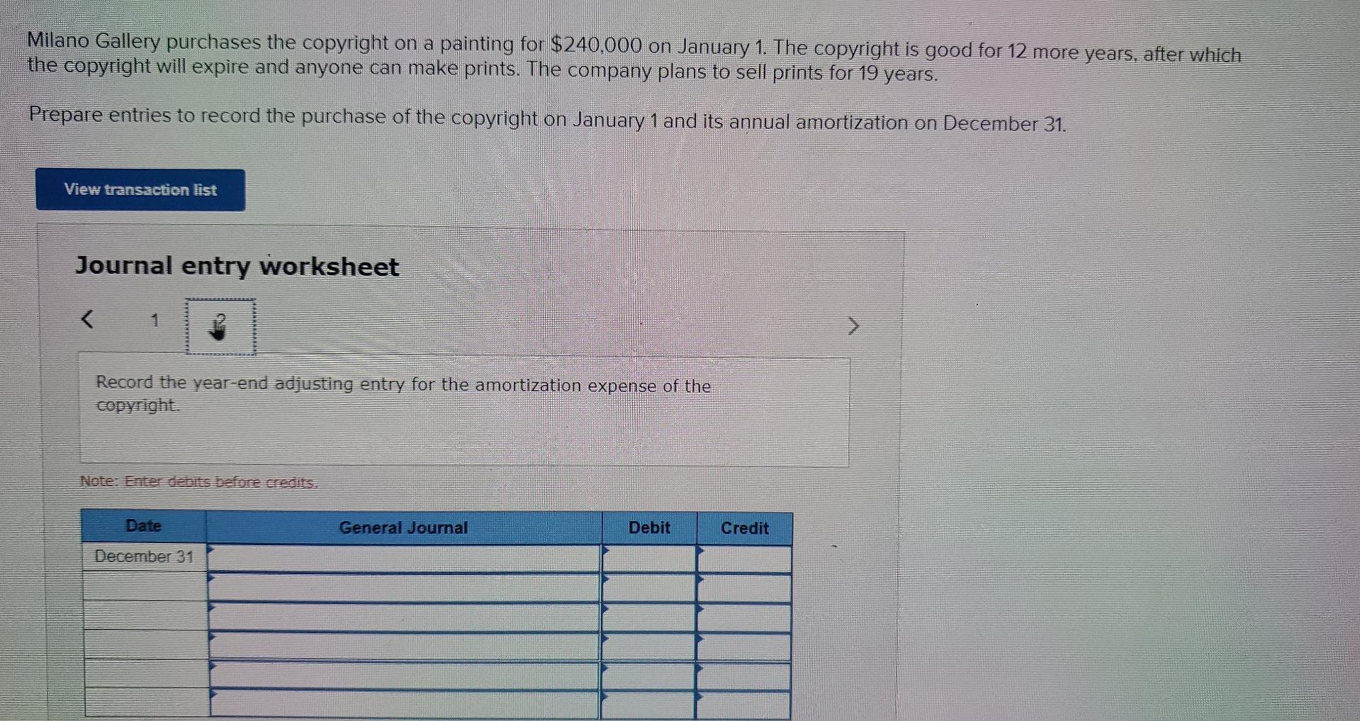 Solved Milano Gallery purchases the copyright on a painting | Chegg.com