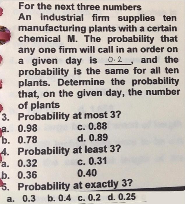 Solved (STATISTICS, PROBABILITY AND ENGINEERING | Chegg.com