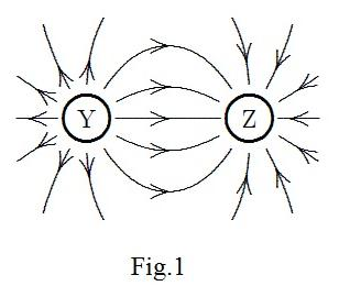Solved A- The diagram shows the electric field lines in a | Chegg.com