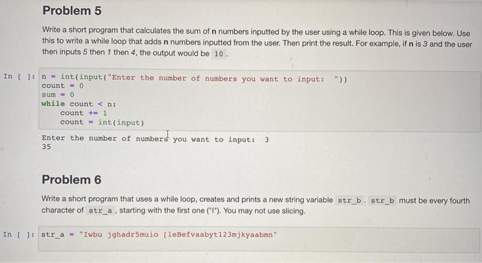 Solved Problem 5 Write a short program that calculates the | Chegg.com