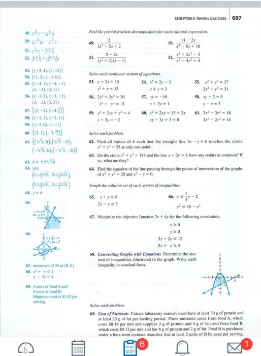 x 4 = frac 1 3 left 6x 54 right