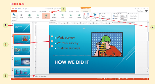 Solved: Label the PowerPoint window elements shown in Figure N ...