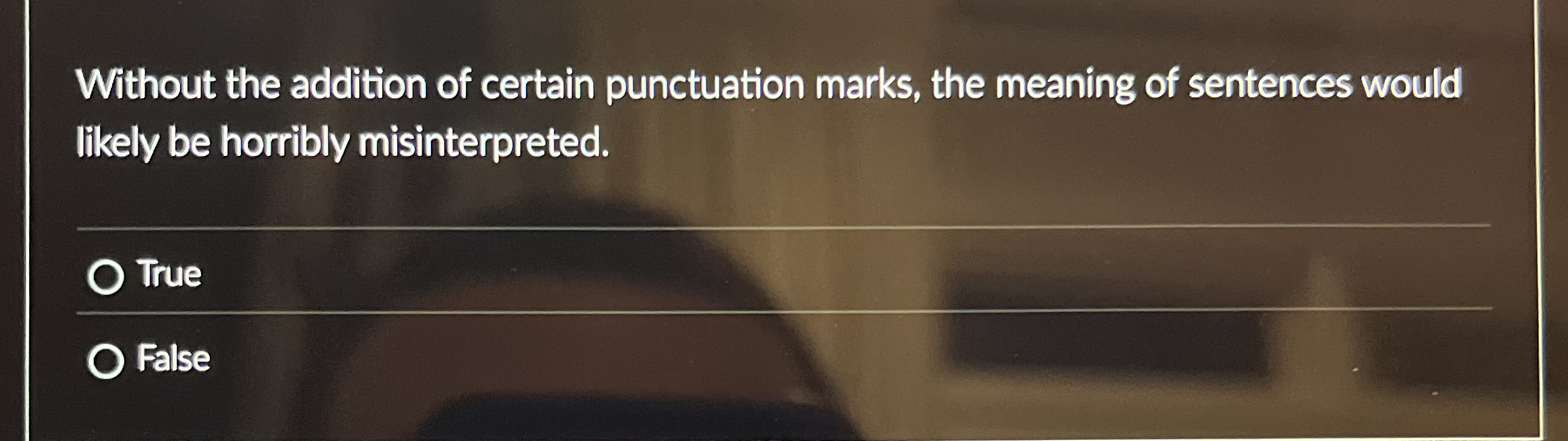 Solved Without the addition of certain punctuation marks, | Chegg.com