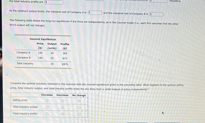 Solved Assume That Two Companies (A And B) Are Duopolists | Chegg.com