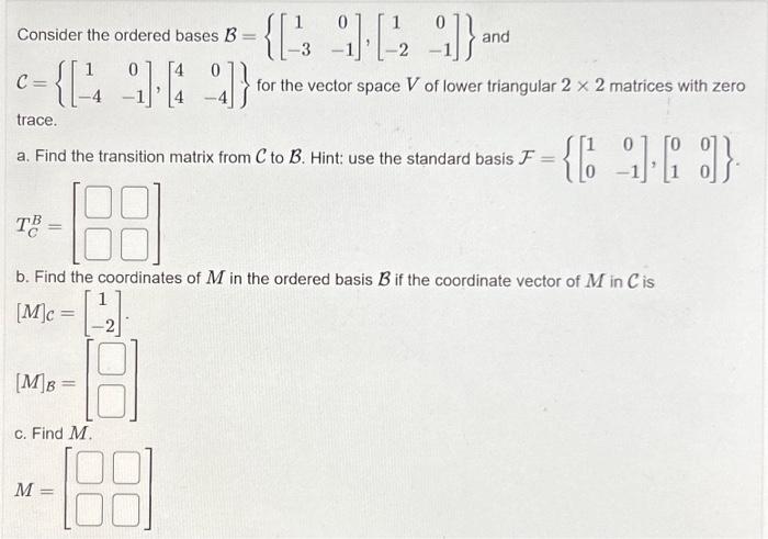 Solved college level linear algebra, you can use matlab to | Chegg.com
