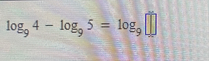 25^log5 9