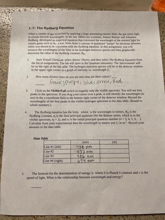 Solved please answer ALL listed questions #7 - finish the | Chegg.com