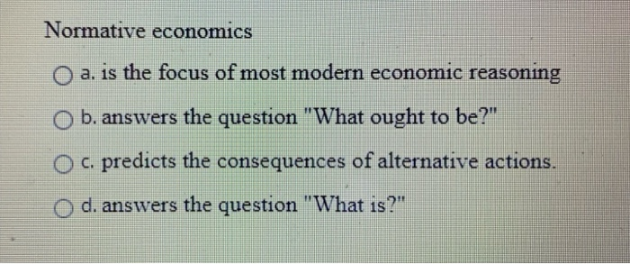 Solved An Economic Model Is Useful If It: A. Includes Every | Chegg.com